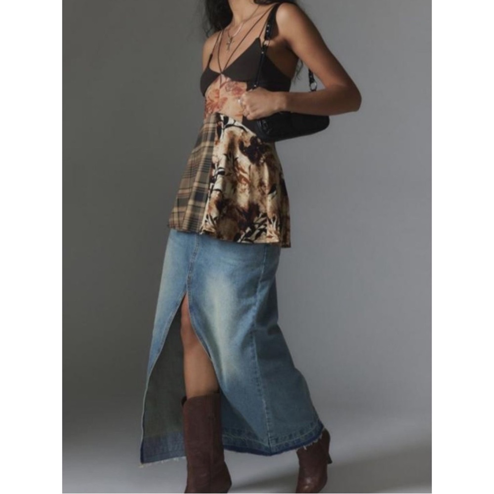 Jaded London Ignis Spliced Mini Dress